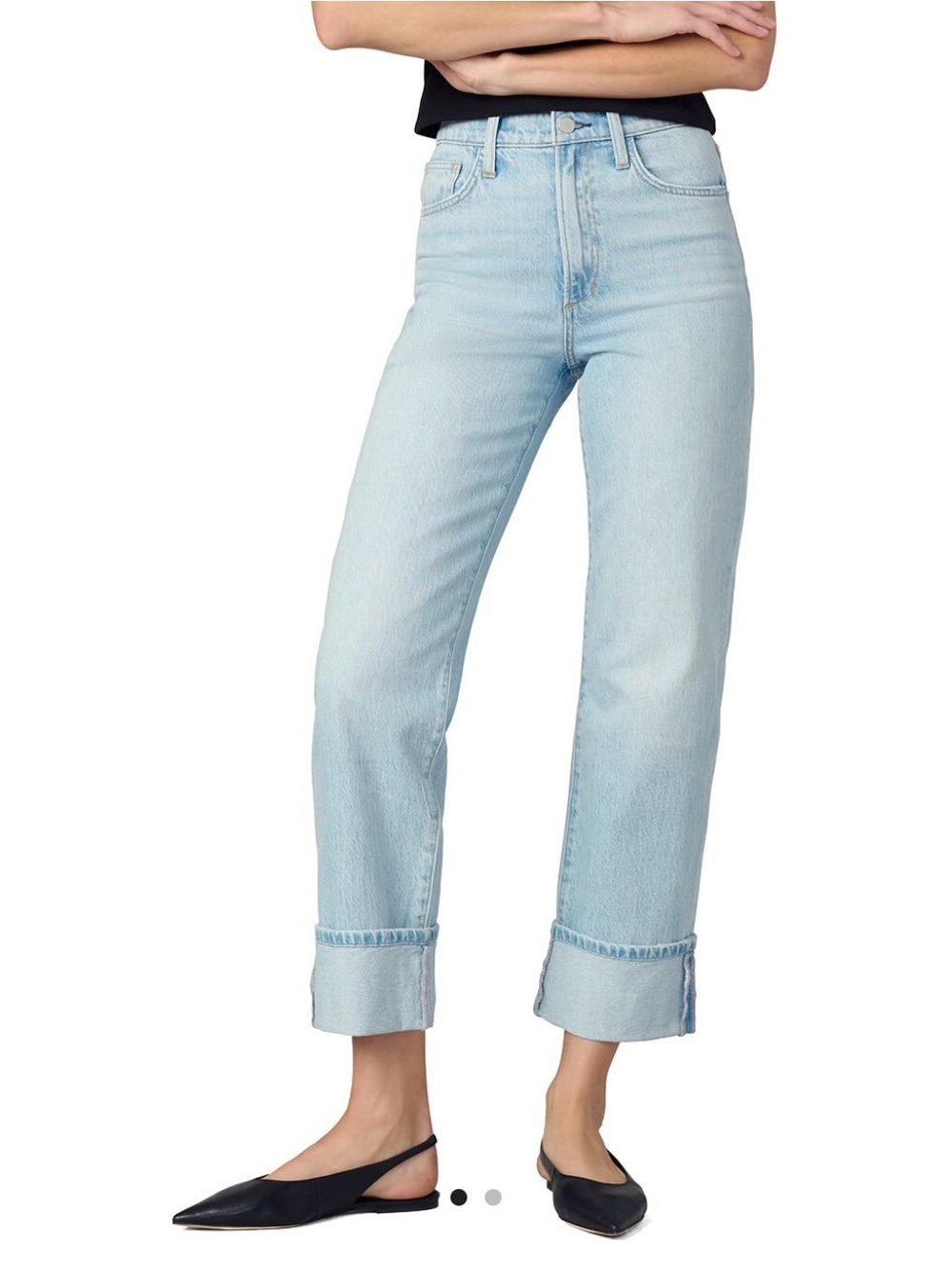 Joe's Jeans  Margot High-Rise Cropped Straight Jeans